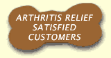 Arthritis Relief Satisifed Customer